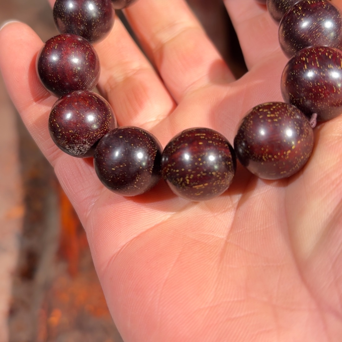 染料紫檀（血檀）1.8金星