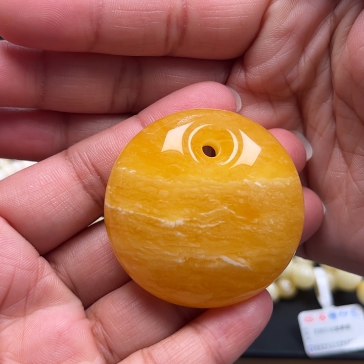 未镶嵌琥珀珠宝奇石M29号萍妖花
