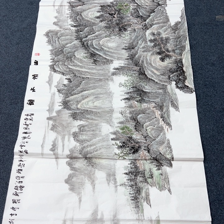 国画纯手绘作品欣赏图