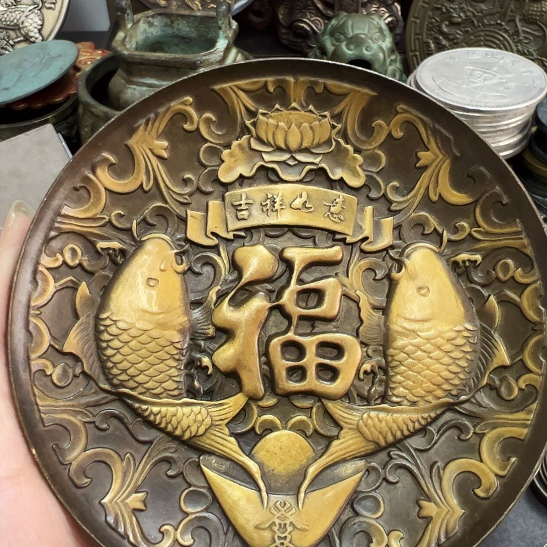 金属复古风格摆件