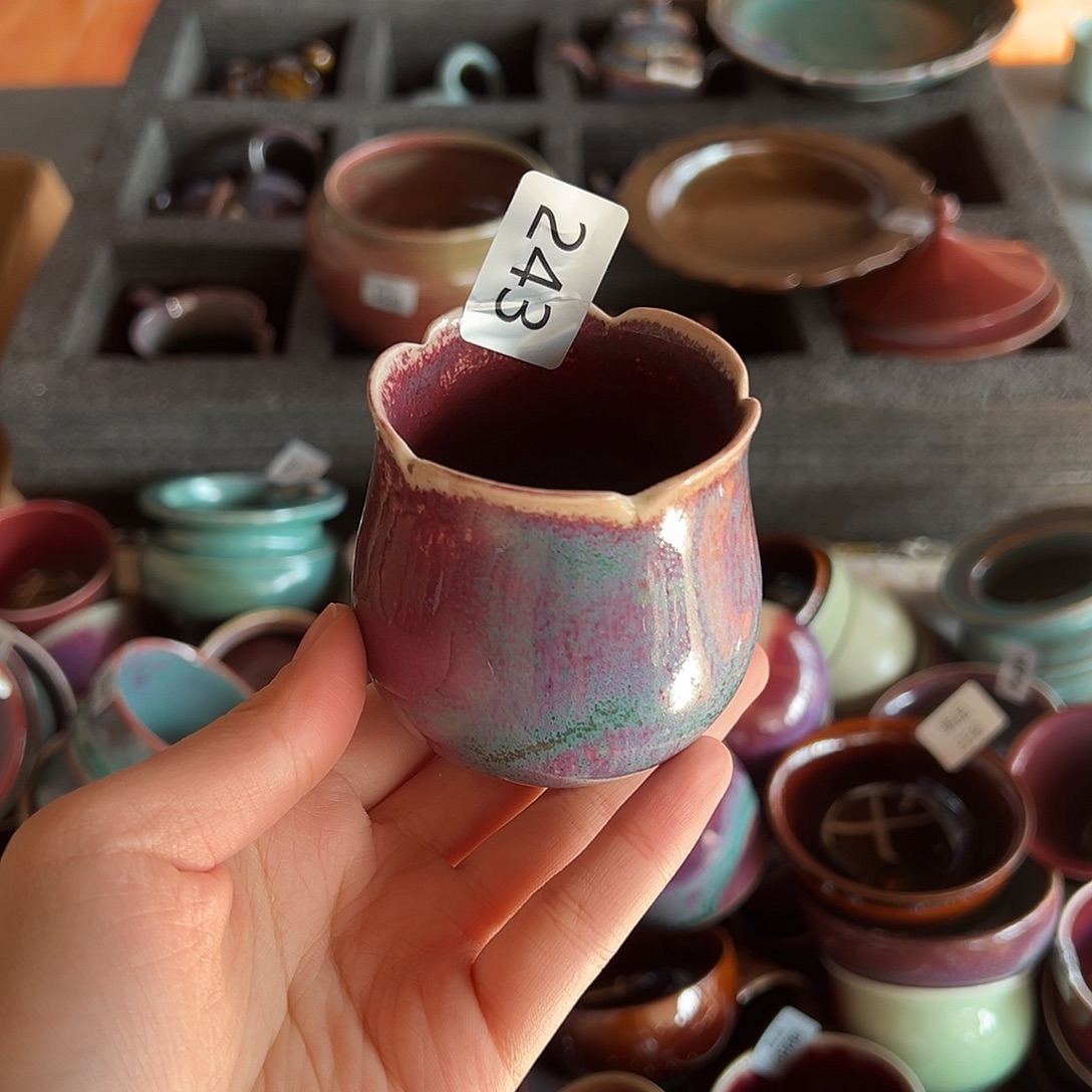 陶摆件窑口自销原矿钧瓷