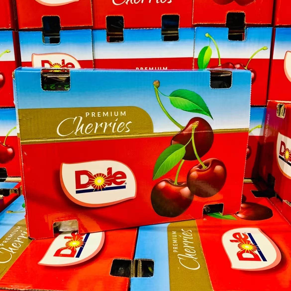 （海运）都乐智利拉宾斯车厘子2J3J4J五斤装-内附果径卡拉宾斯樱桃智利共和国