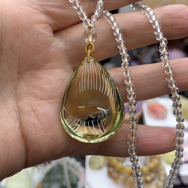 水晶手链未镶嵌天然水晶