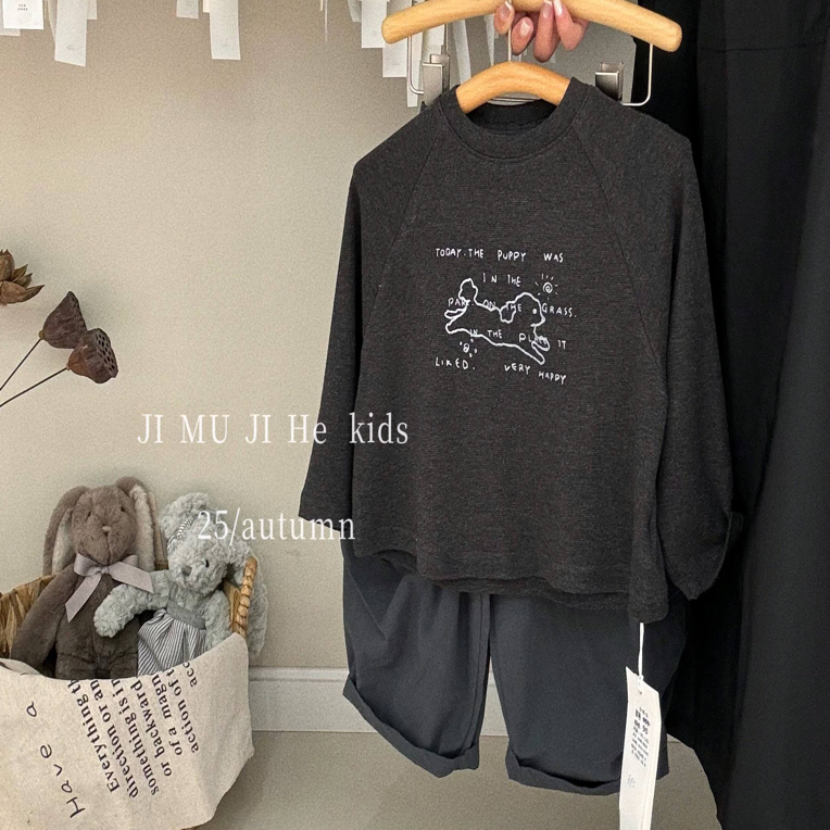 O2-1。695韩版秋款休闲时尚长袖男女童适用