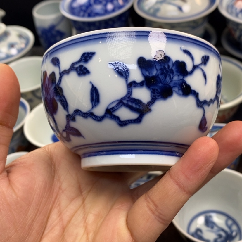 【闪购商品】景德镇青花主人杯