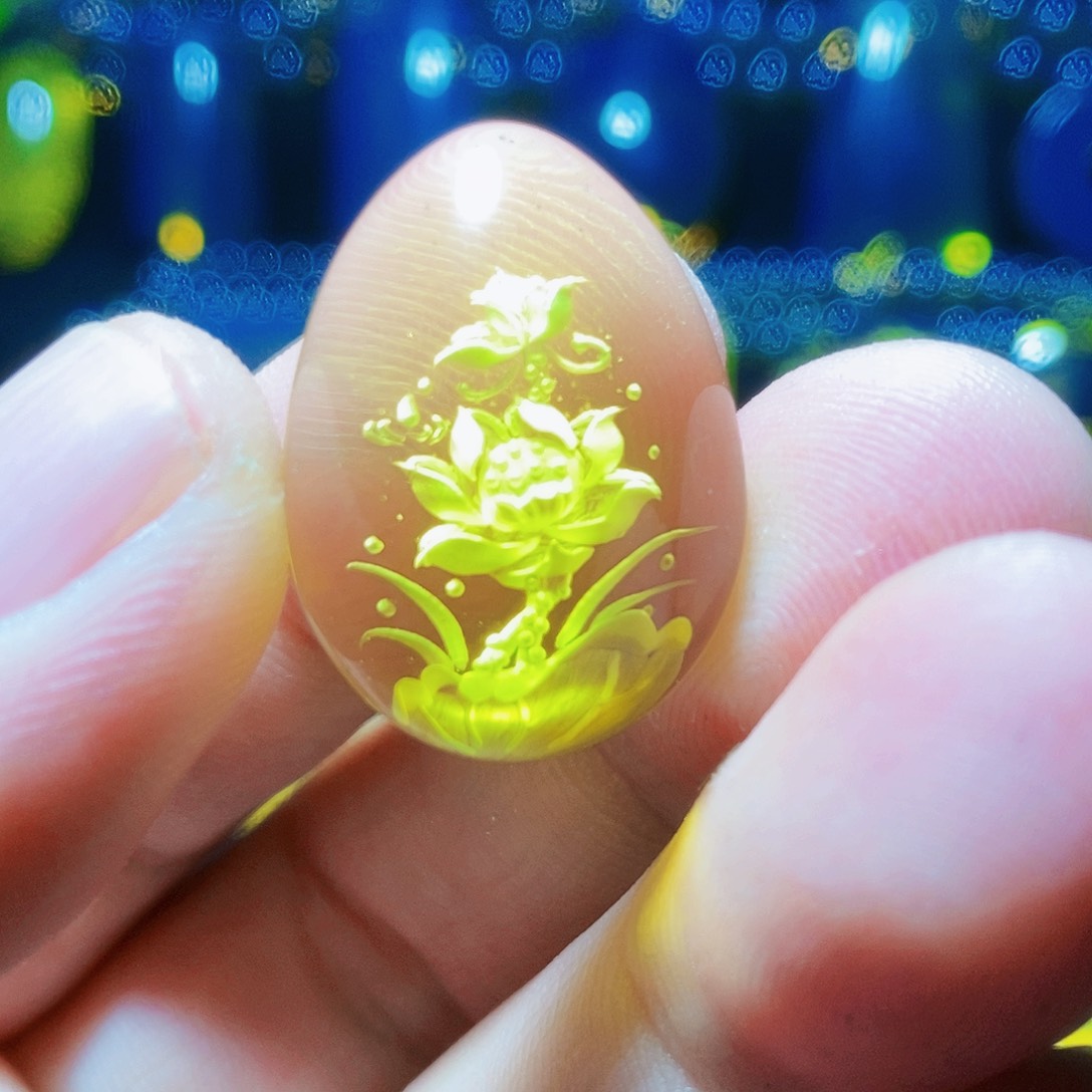 【闪购商品】金珀颈饰未镶嵌琥珀阴雕福利