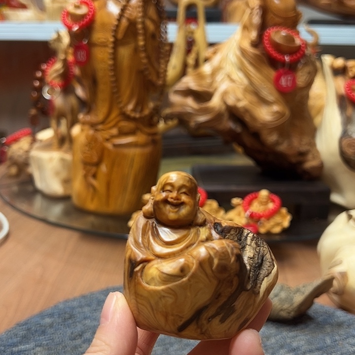 把件柏木崖柏摆件