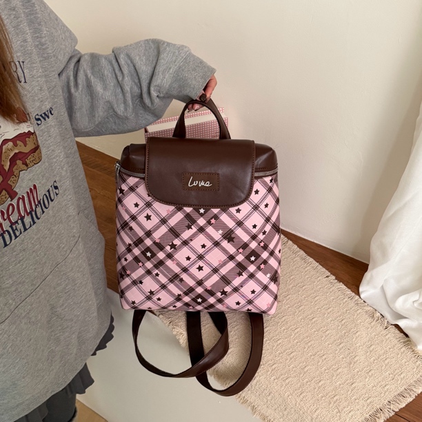 【甜酷星星】ins甜酷星星百搭双肩包！