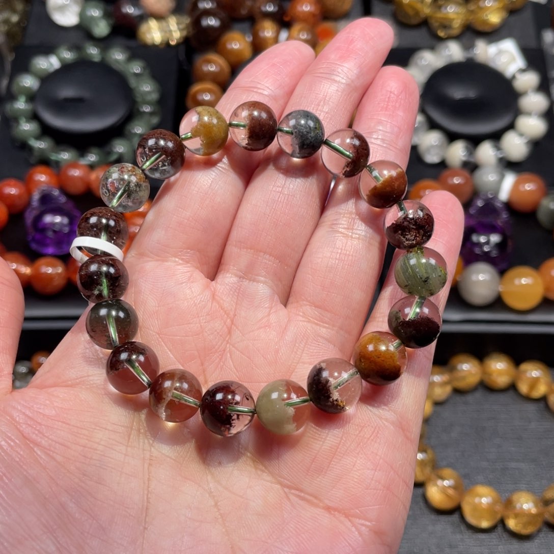 水晶手链未镶嵌四季幽灵10.5mm