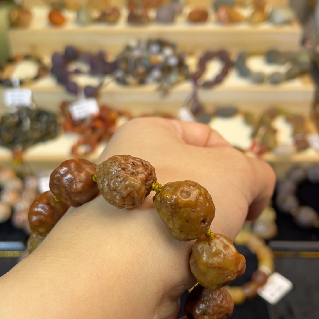 玛瑙/玉髓未镶嵌手链