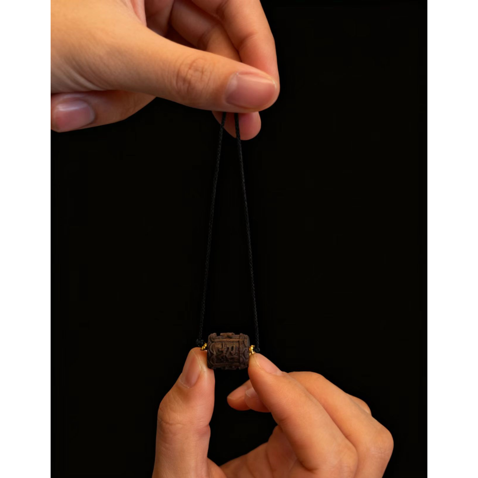 增香沉香木增香沉香木质雕刻招财进宝（纹理随机）