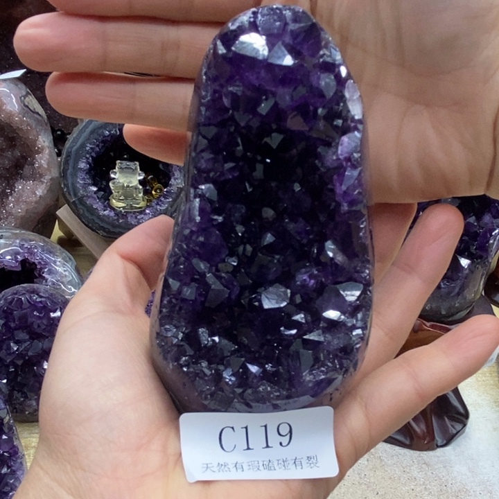 紫晶大型摆件（非配饰）未镶嵌