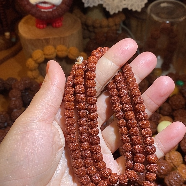 吊坠金刚菩提775玉华108颗藏切一物