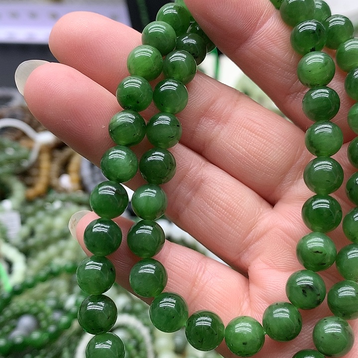 【闪购商品】和田玉手链未镶嵌往****！8