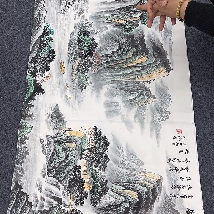 国画纯手绘国画作品