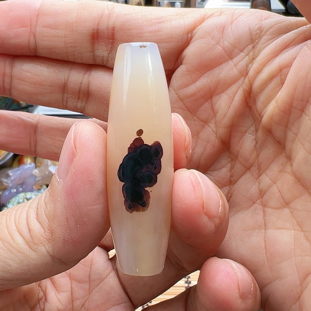 未镶嵌玛瑙/玉髓珠宝半成品
