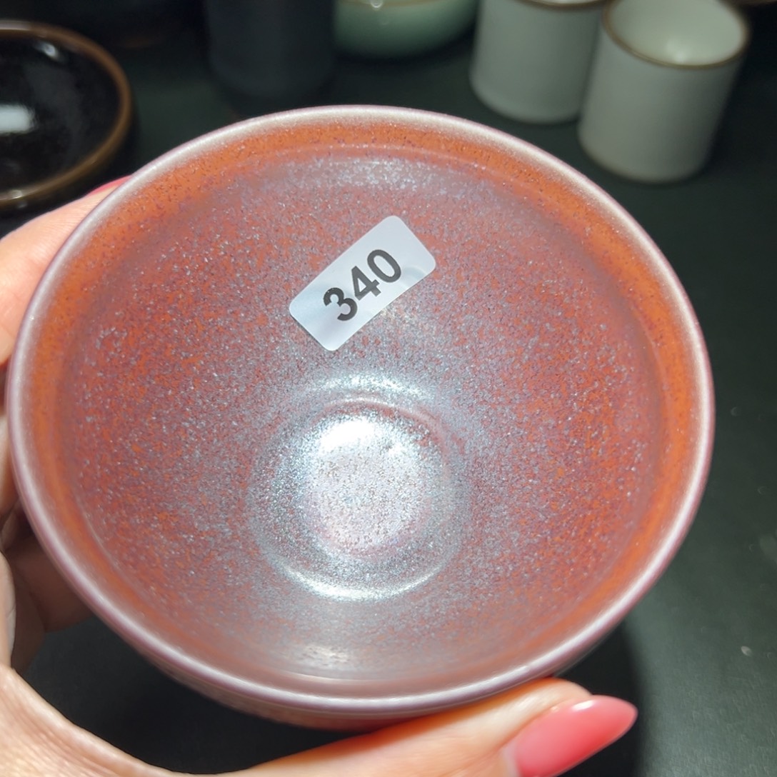 琉***璃茶盏全手工原矿原釉建盏