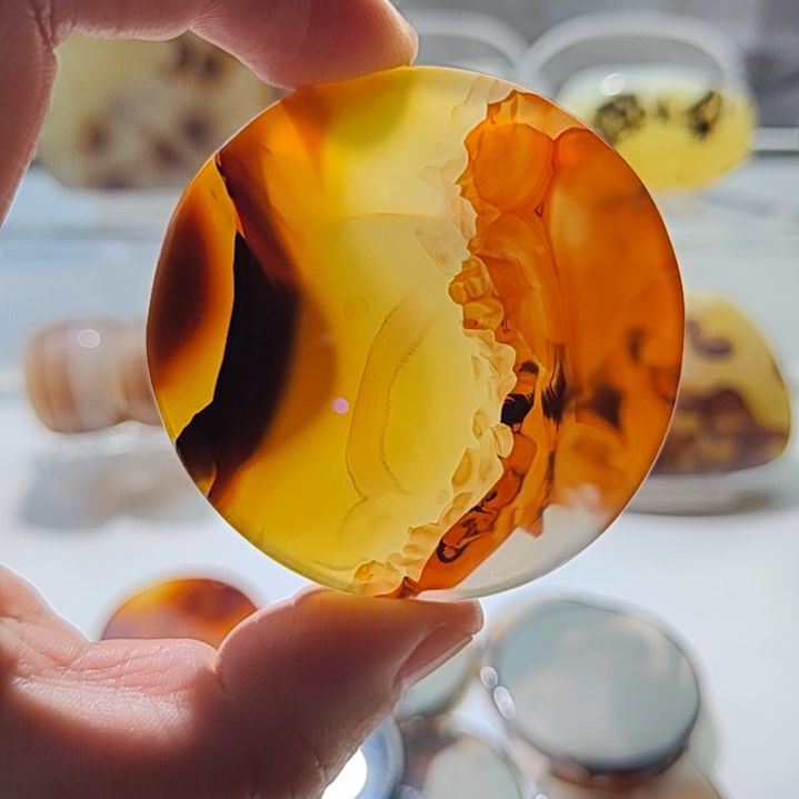 玛瑙/玉髓未镶嵌吊坠(不含链)14号