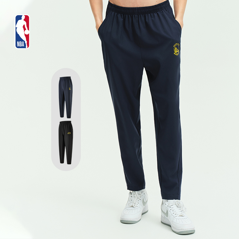 NBA官方勇士湖人球队文化系列春季男女同款长裤百搭休闲运动裤