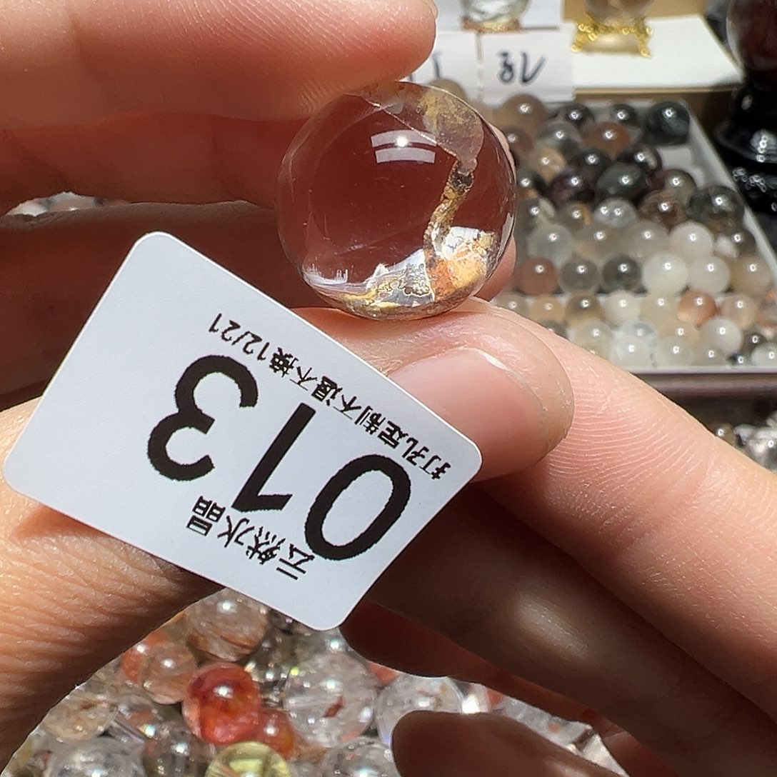 水晶未镶嵌珠宝半成品