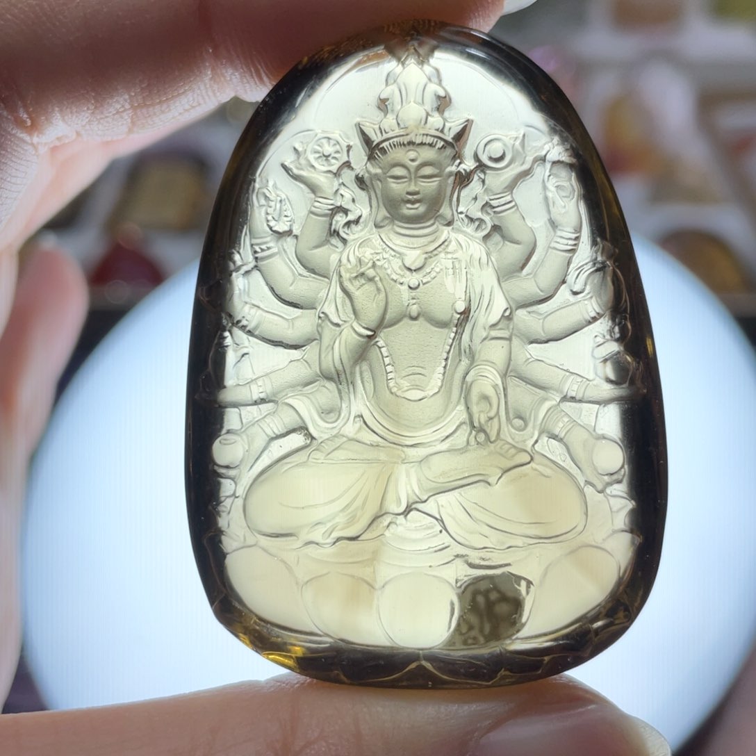 水晶颈饰未镶嵌定制