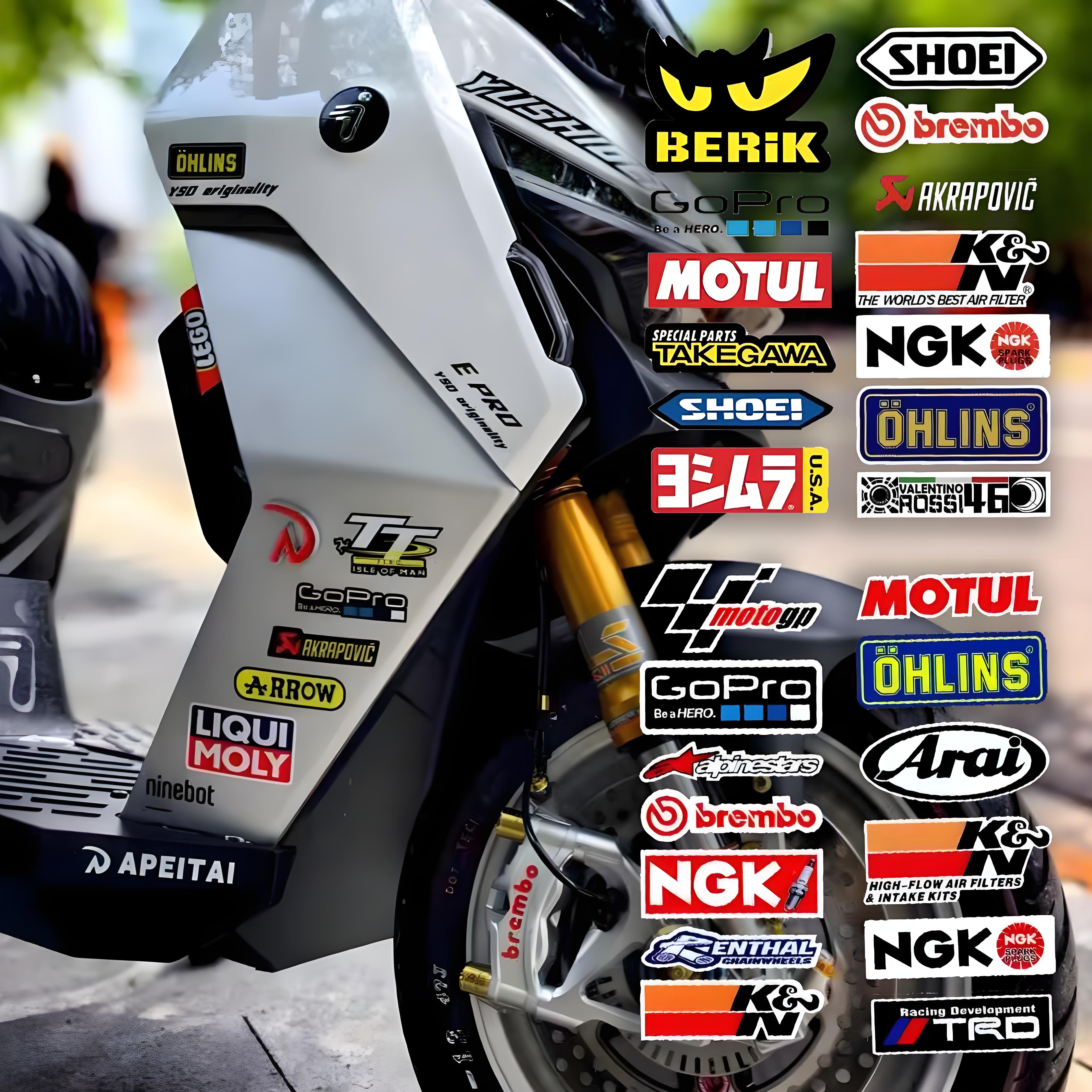 适用于九号mzmix m95c85c电动车贴纸赞助商车贴车身装饰贴花拉花