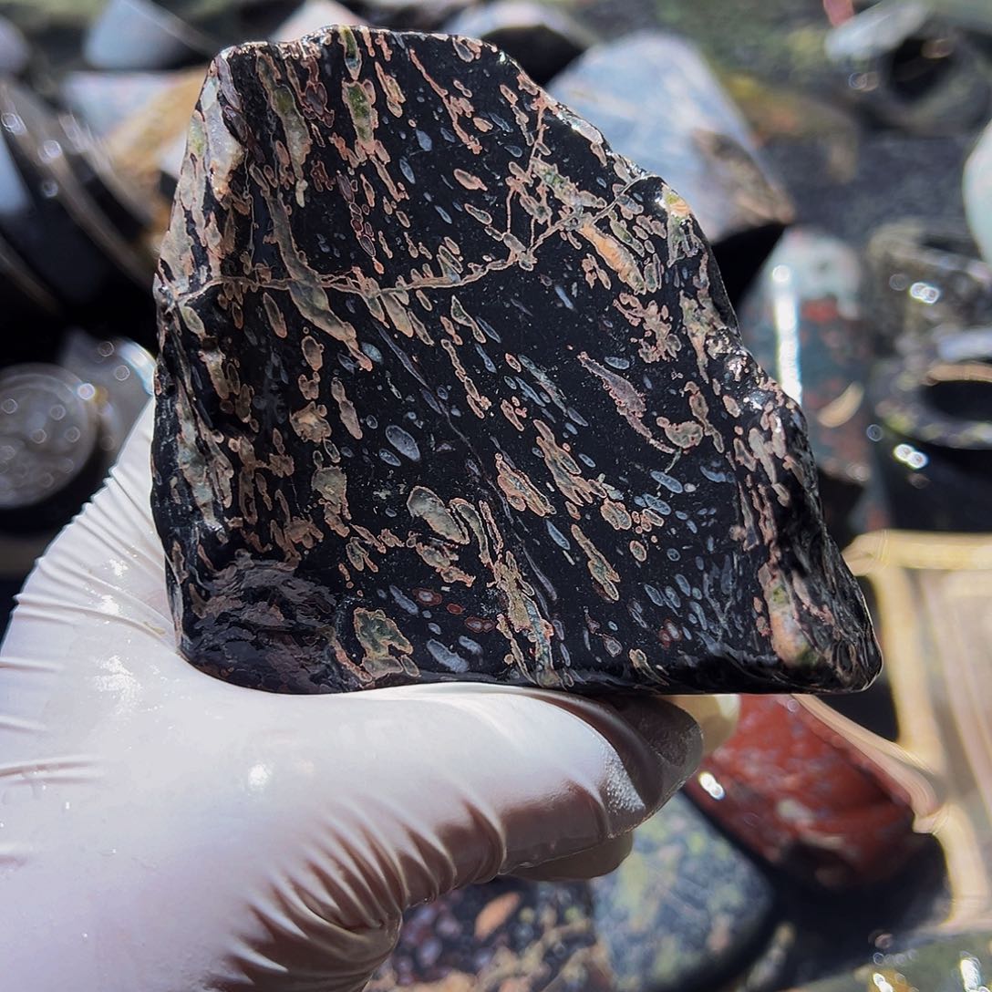 梅花玉鱼缸石茶周边微瑕不退不换