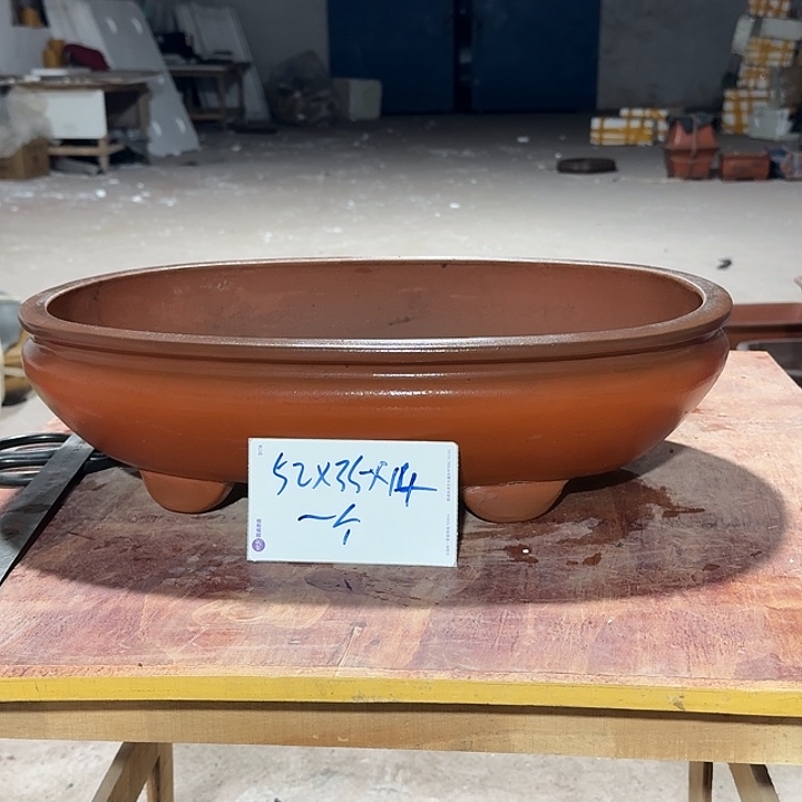 紫砂花盆手工制作