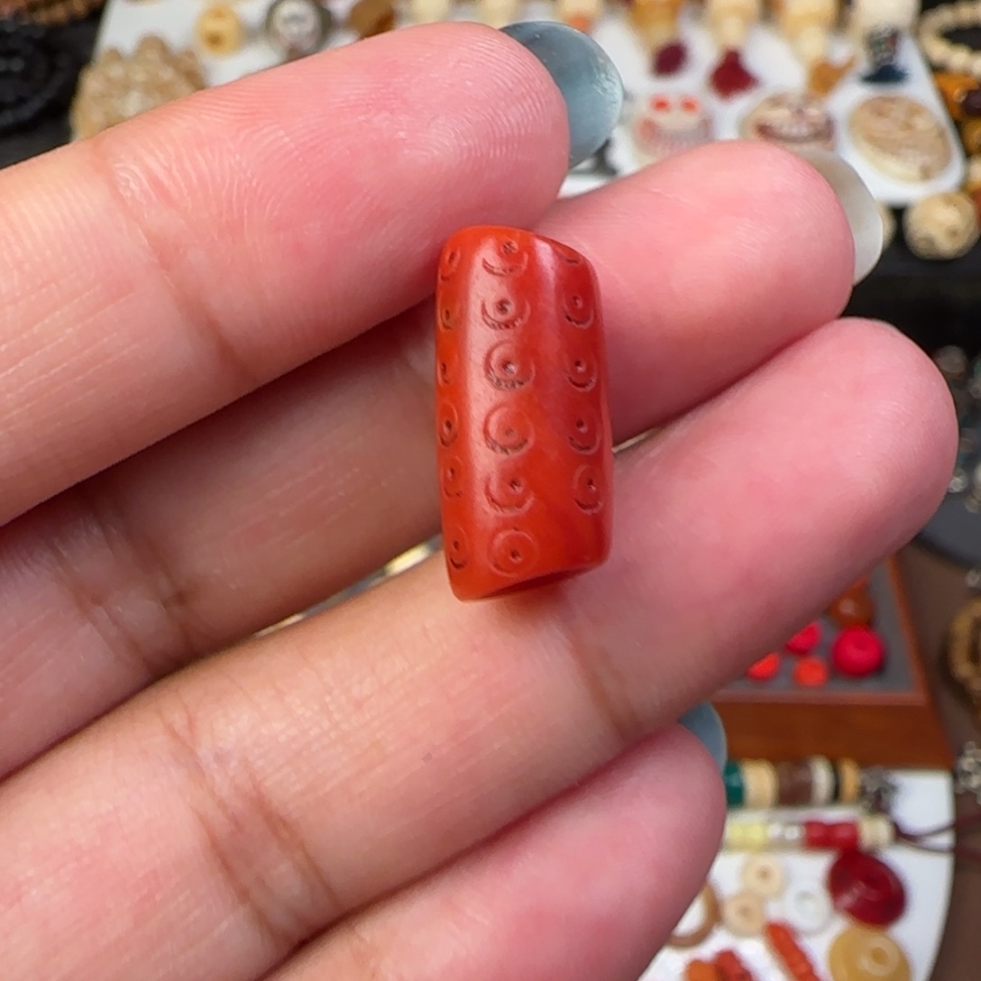 琉璃手工艺品0.9管珠