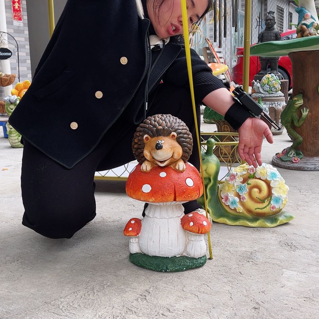 【闪购商品】无铅玻璃花园摆件&000&