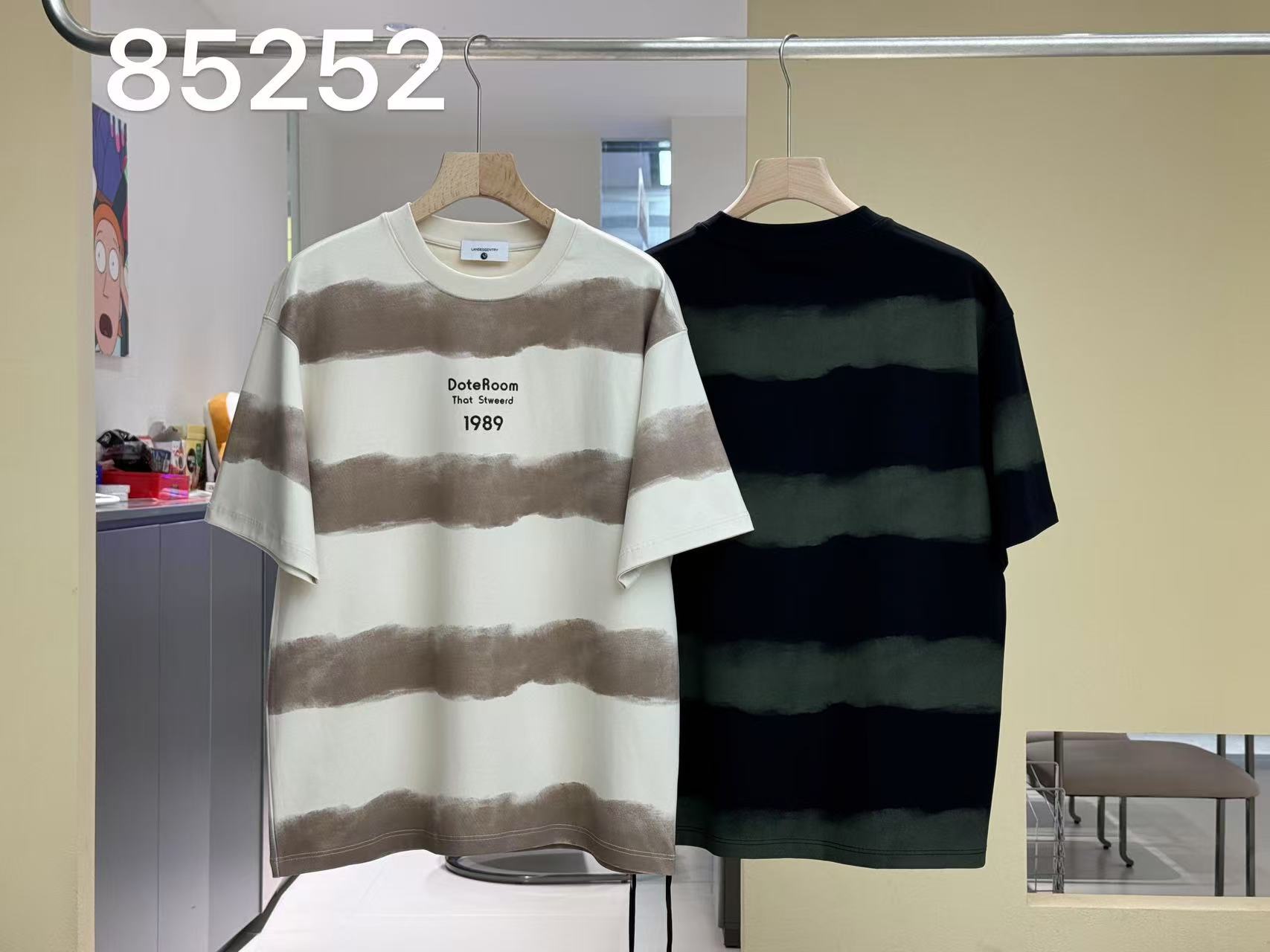 男款25853大条纹短袖