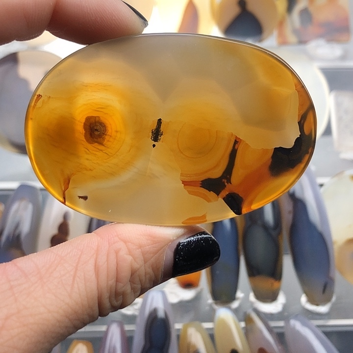 查罗石未镶嵌珠宝半成品96