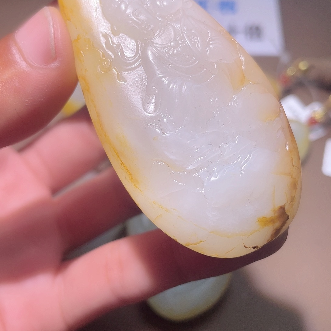 和田玉颈饰未镶嵌Z6