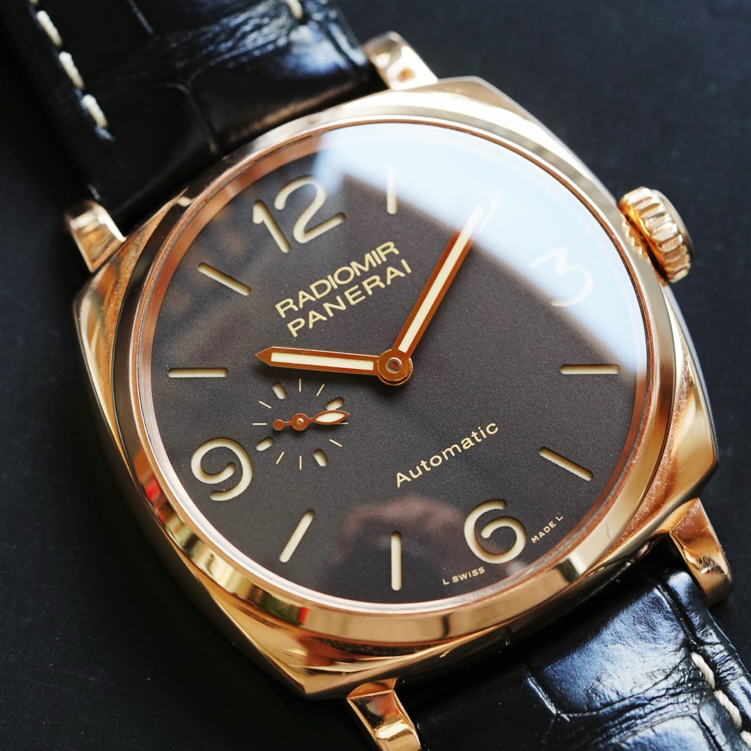 99新 Panerai/沛纳海 型号pam00573 单表