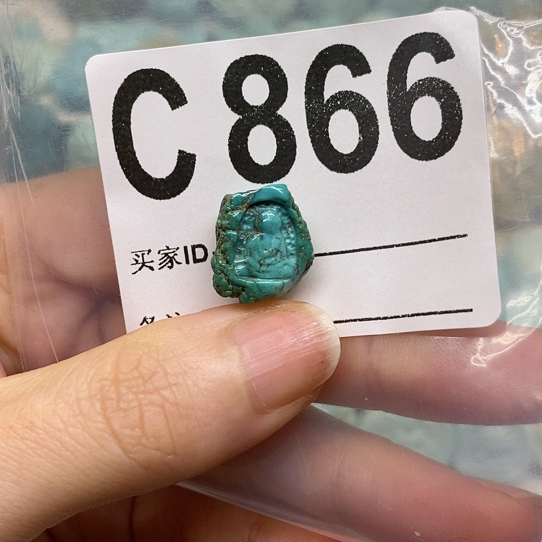 绿松石未镶嵌绿松石配饰定制