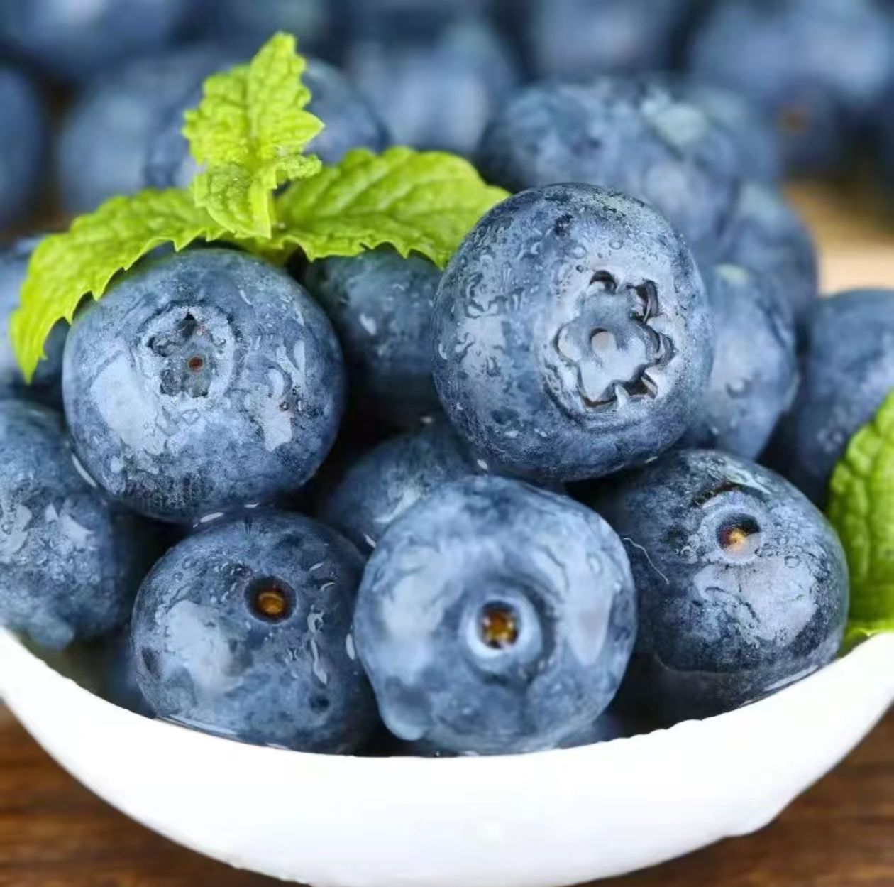 【13盒】买7盒送6盒100g/盒L25特大果花香蓝莓现摘现发 顺丰/京东