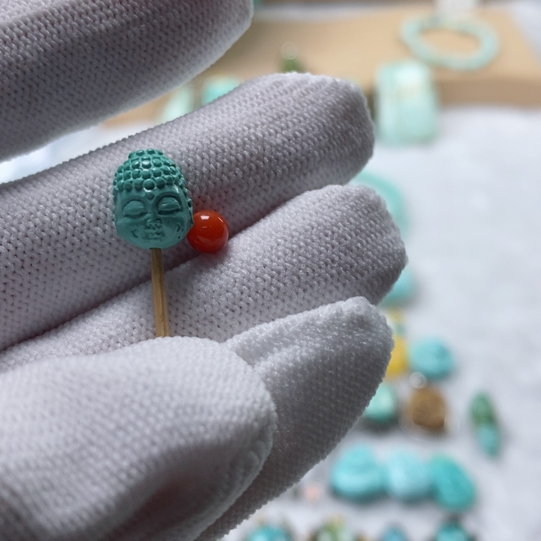 南红玛瑙颈饰未镶嵌