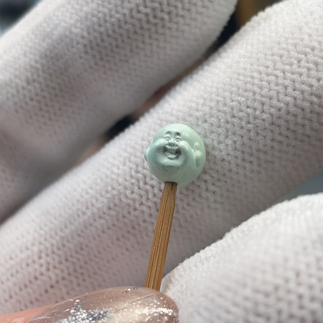 绿松石未镶嵌挂件