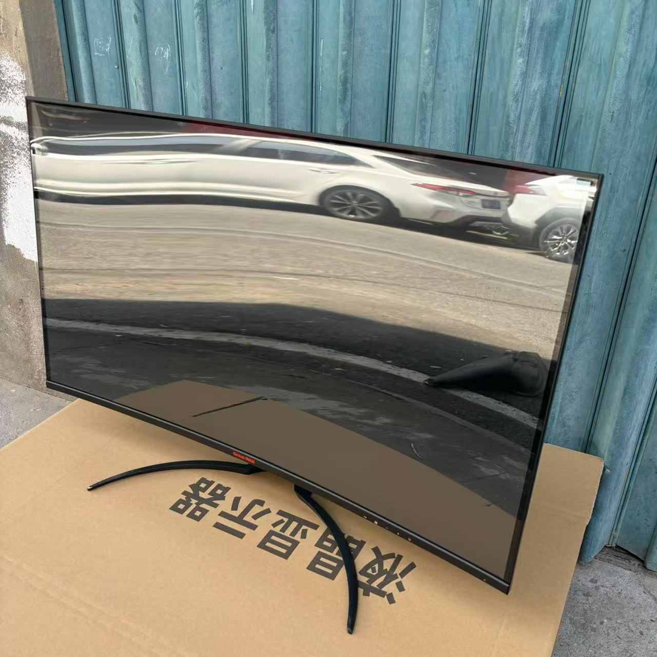 9新 Great Wall/长城 40寸曲面电竞1K165显示屏电脑高清二手屏幕