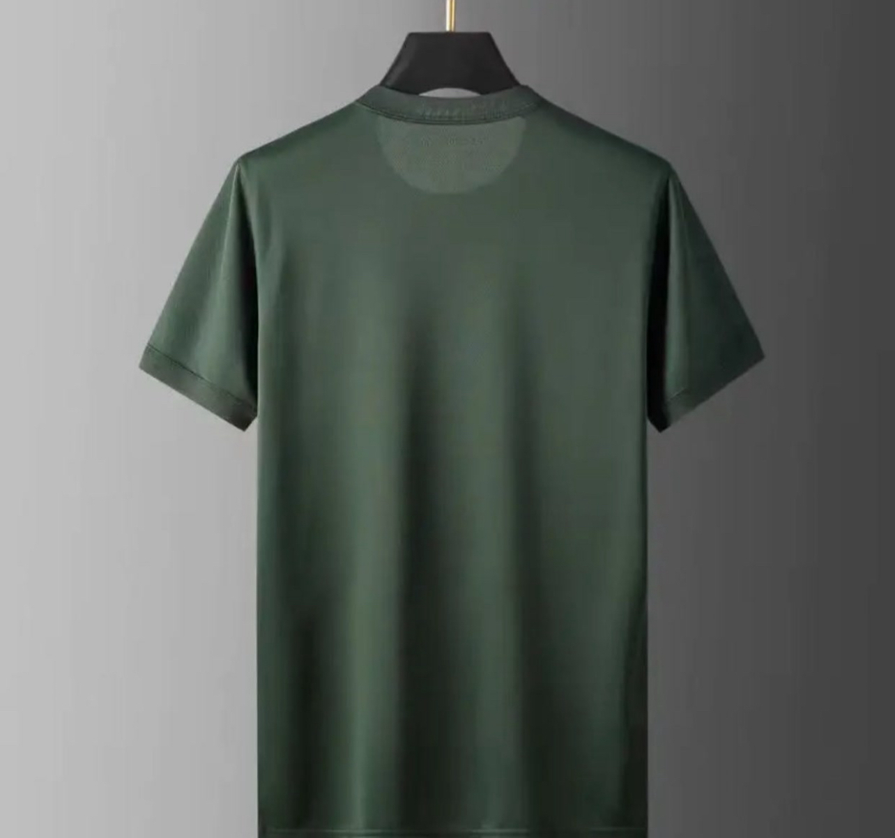 108橄榄绿半袖单上衣