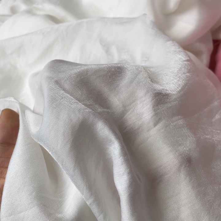 天丝（莱赛尔纤维）白色人鱼姬透2米