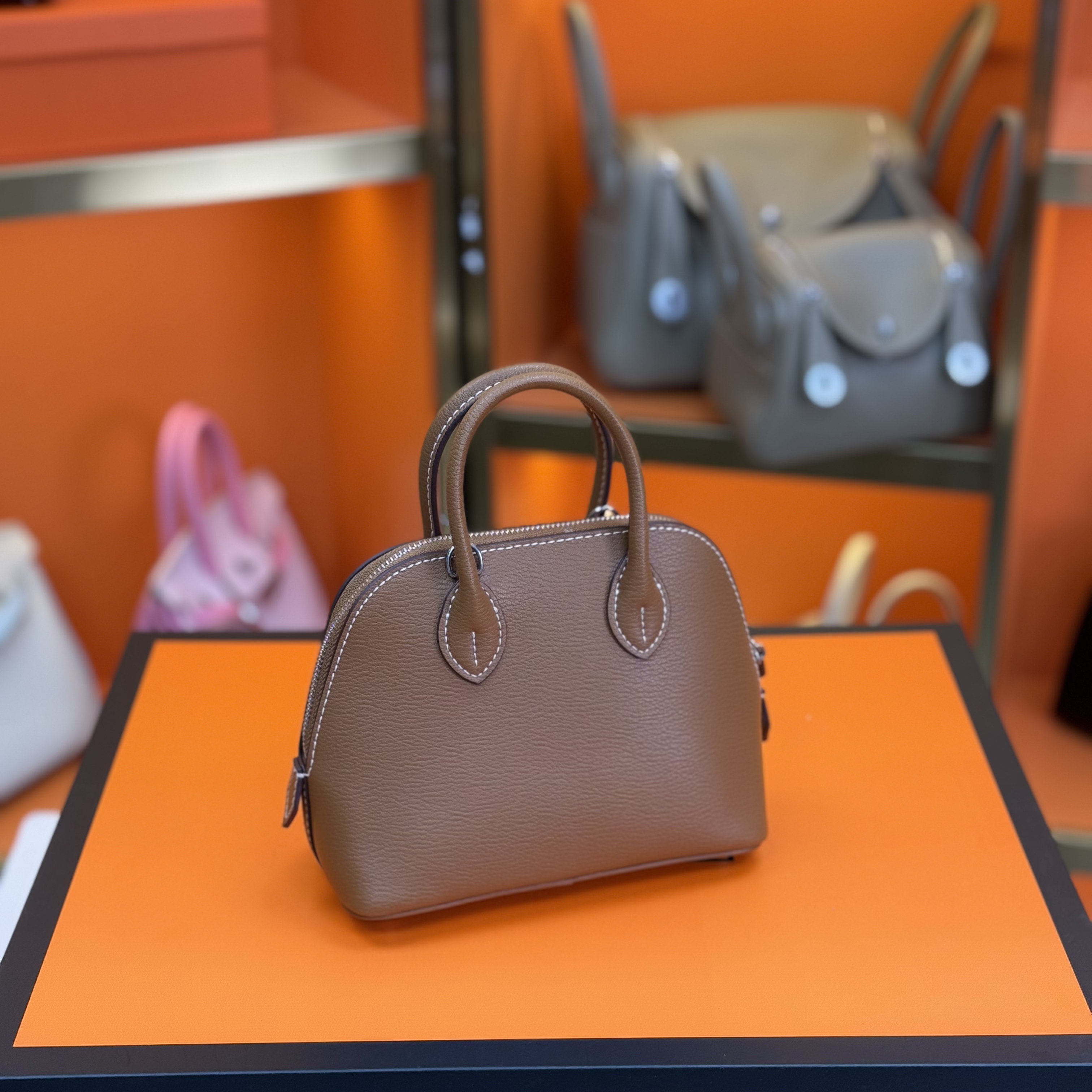 贝壳包-休闲通勤少女甜妹风手提斜挎单肩包包