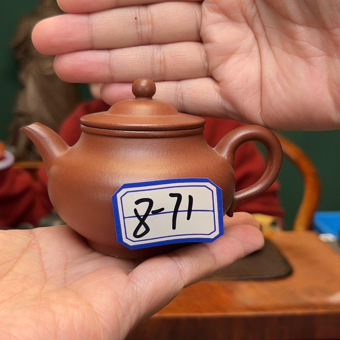 紫砂茶壶秋水笠帽