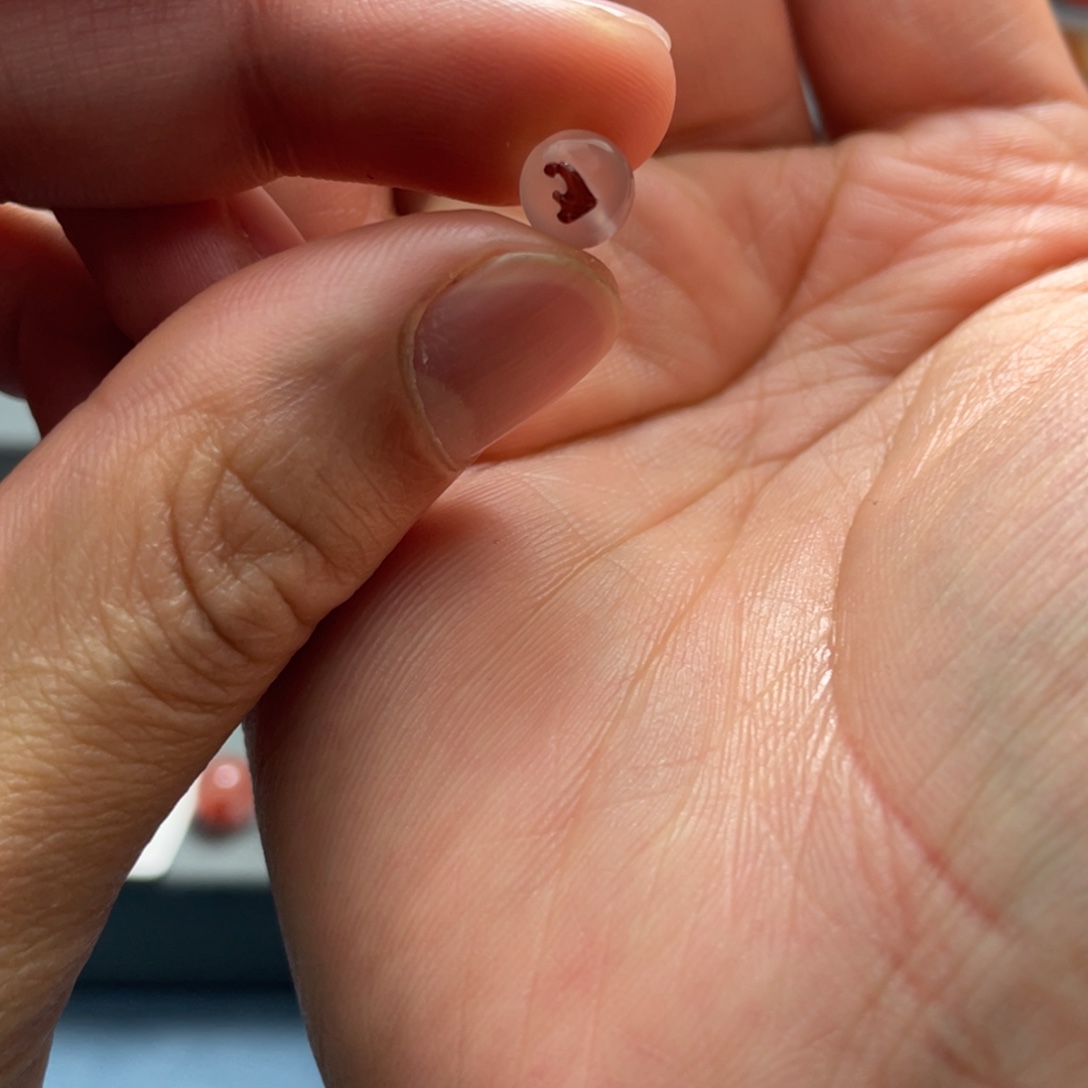 安***蹲南红玛瑙未镶嵌挂件