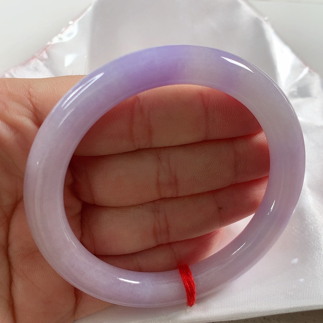 翡翠手镯未镶嵌紫罗兰①①③