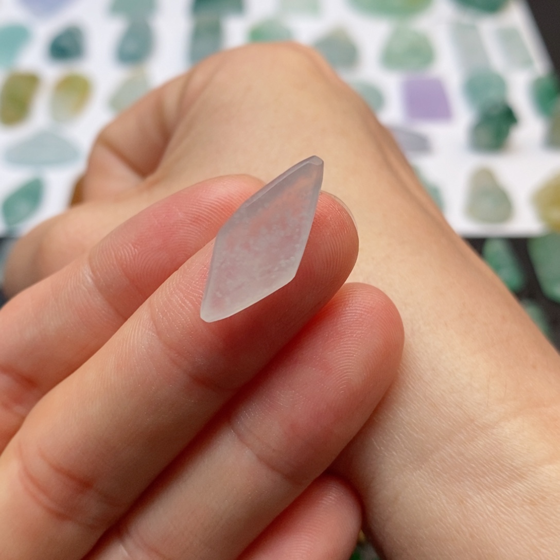 定制翡翠未镶嵌切割面