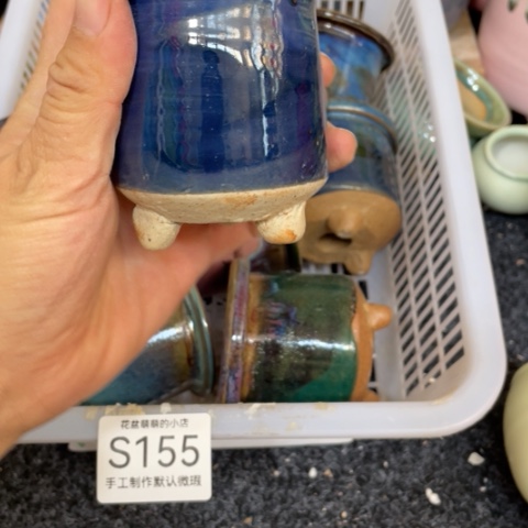 紫砂花盆微瑕155号口径5.5左右