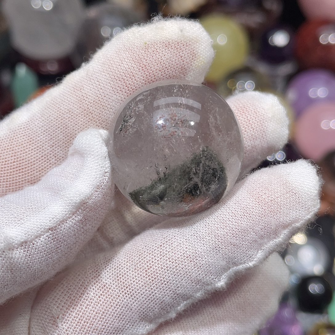 珠宝半成品水晶未镶嵌微瑕2.8