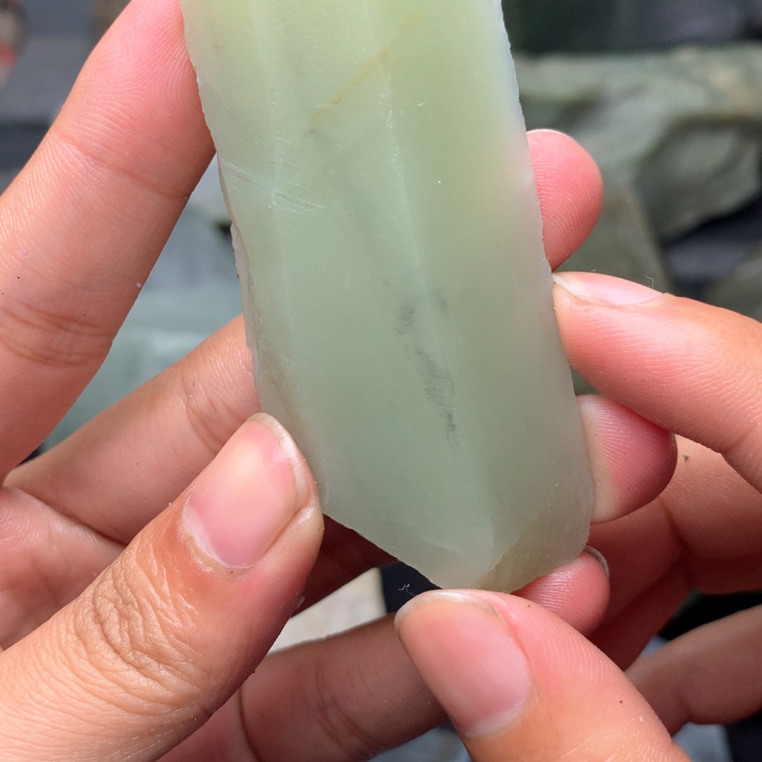 和田玉（糖玉）边角未镶嵌