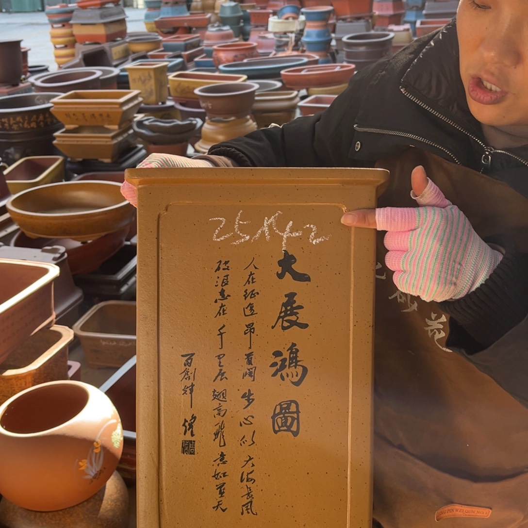 花盆紫砂盆景艺术